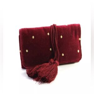 Sezane Mini Jewelry Wrap Pouch NWOT